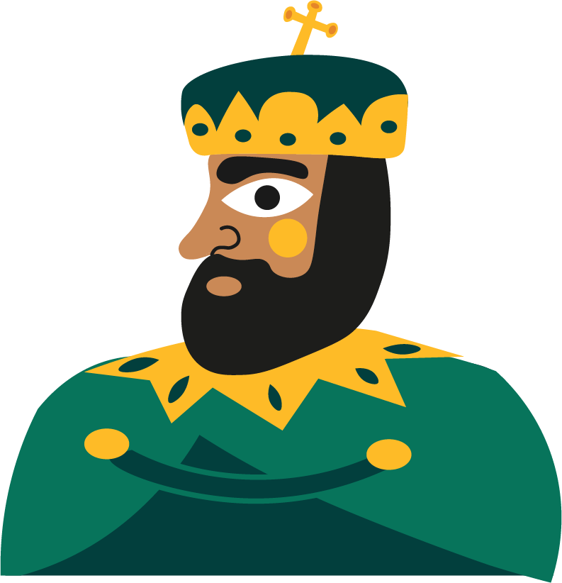 Árpád házi király illusztráció Határtalan Történelem